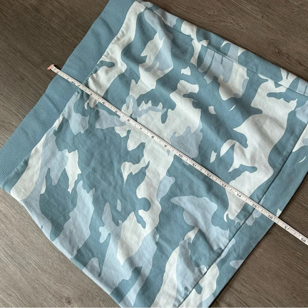 NWT Adidas Originals Camo Mini Skirt‎ Blue Size Small Women’s